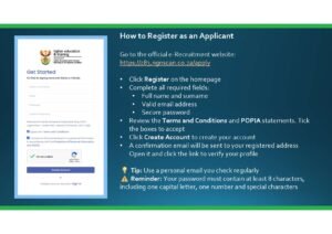 How to Register as an Applicant