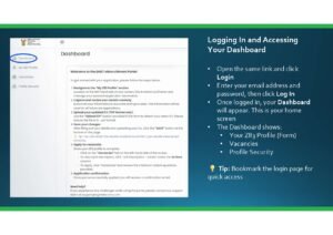 Logging In and Accessing Your Dashboard