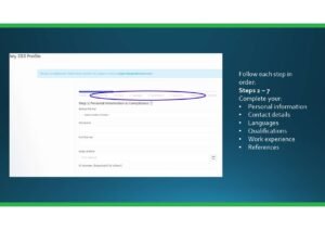 Follow each step in order: