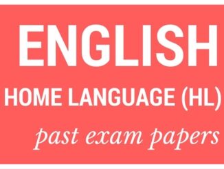 English past Exam and Memo Grade 10-11 &12