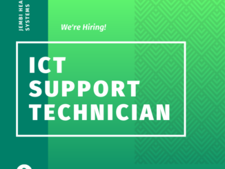  Job Career At Jembi Health Systems -ICT Support Technician