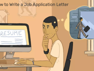 Application letter for job | How to Write a Job Application Letter