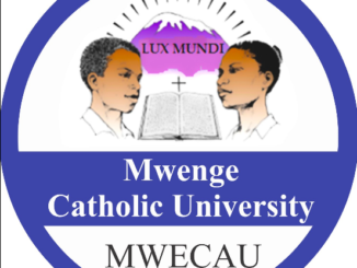 Majina ya wanafunzi waliochaguliwa kujiunga Mwenge Catholic University MWECAU 2021/2022