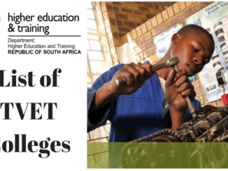 List of TVET Colleges in South Africa