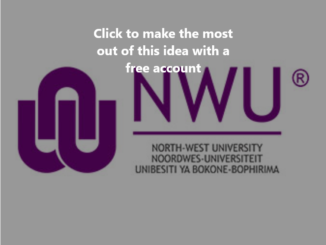 North-West University (NWU) Courses/ Faculties And  Entry Requirements PDF Download