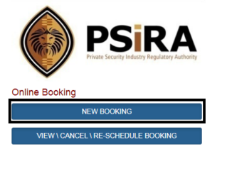 PSiRA Registration Portal login-www.psira.co.za online booking and Application form Download