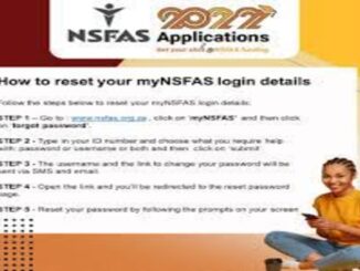 How to login MyNSFAS Account Student portal - www.nsfas.org.za