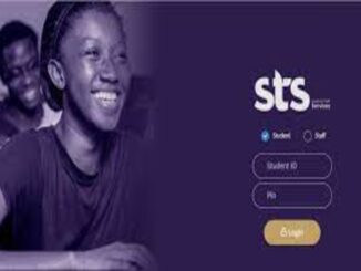 UG Student Portal: sts.ug.edu.gh