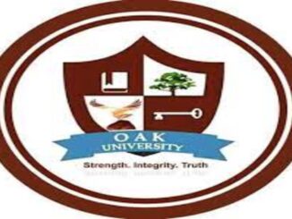 Oak University Zambia Online Admission  Portal | Application Form