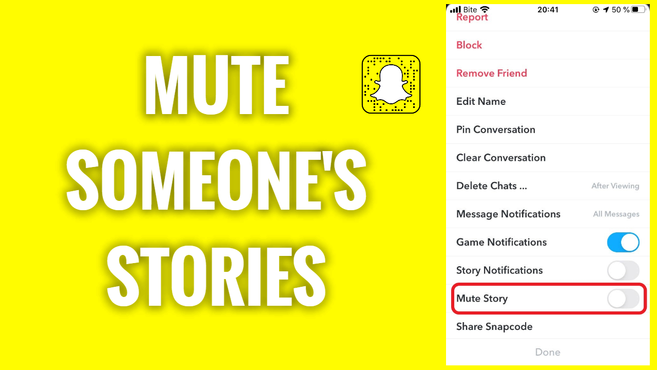 How to Mute Someone’s Snapchat Stories