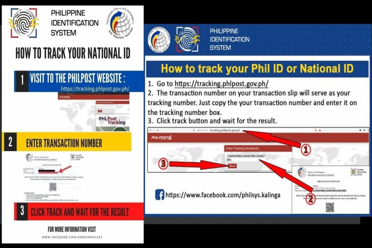 How to Track your Philippine National ID delivery