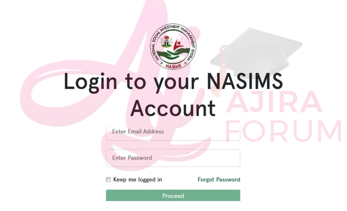 How to Login to NPower Nasims.gov.ng Portal