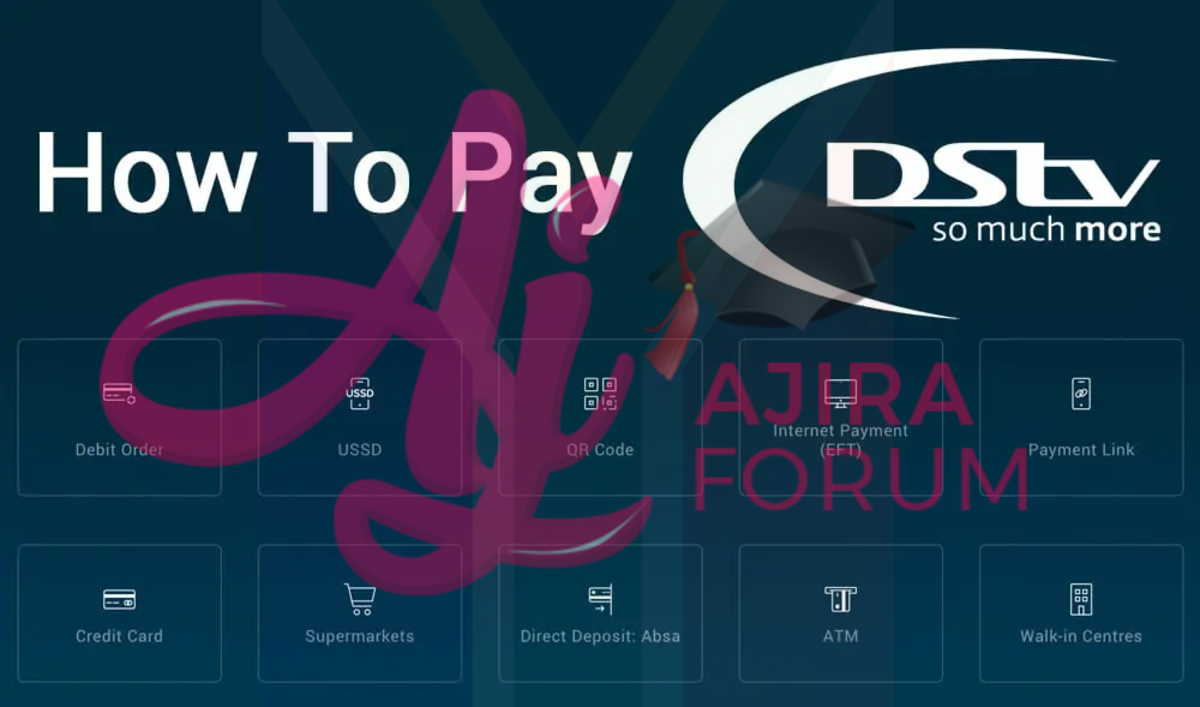 How To Pay DSTV In South Africa : DSTV Payment Option