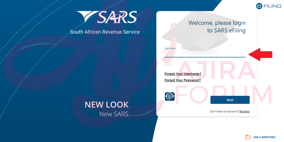 Function of SARS eFiling