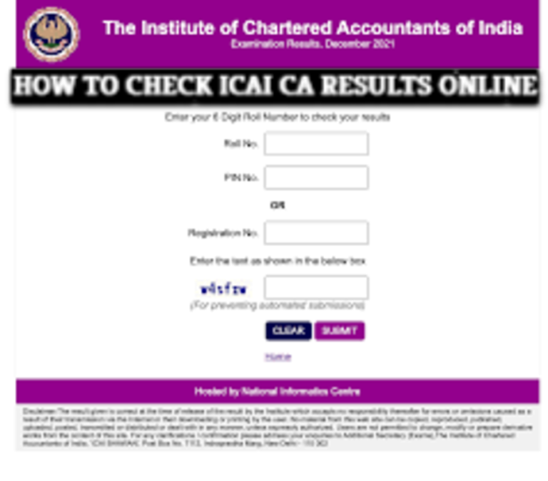 ICAI CA Result 2023/2024 Check Your Foundation, Intermediate & Final