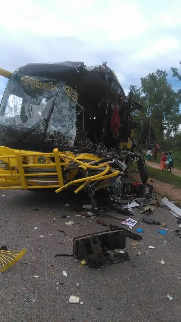 WATCH VIDEO: Speeding Rimbi Travel and Tours bus crash caught on camera