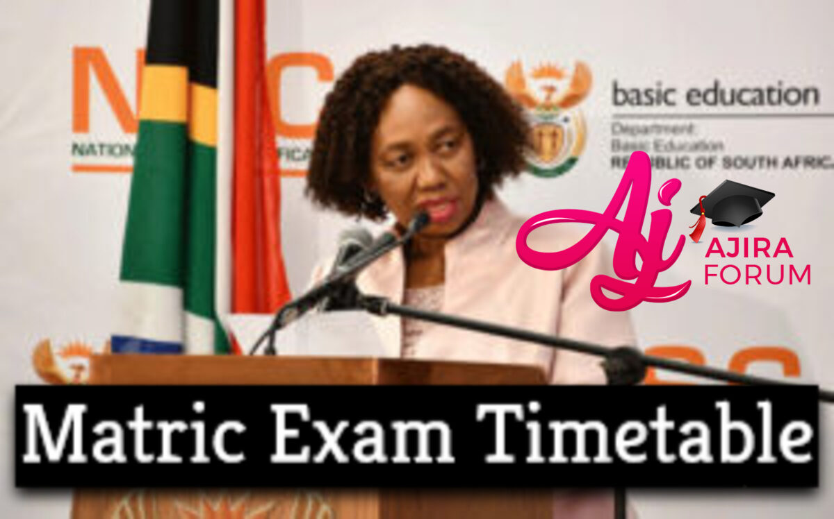 Matric (Grade 12) Mid-Year June Exams Timetable for 2023 PDF Download