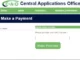 How pay CAO application fee online