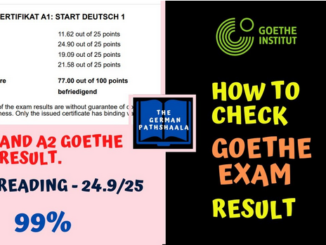 www.goethe.de result 2023/2024 PDF Download: My Goethe A1 and A2 Exam results