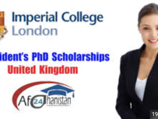 STudy in London President’s PhD Fully Funded Scholarships 2021 at Imperial College London