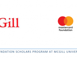 Mastercard Foundation Scholars Master’s Program 2020/2021 at McGill University in Canada (Fully Funded)