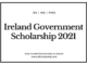 Ireland Government Scholarship 2021-2022 for international Students