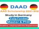 DAAD Scholarship 2021-2022 in Germany | MS & Ph.D Fully Funded