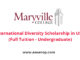 Maryville College International Diversity Scholarship in USA Full funded