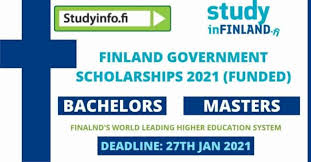 Finland Government Scholarship 2021 | Fully Funded