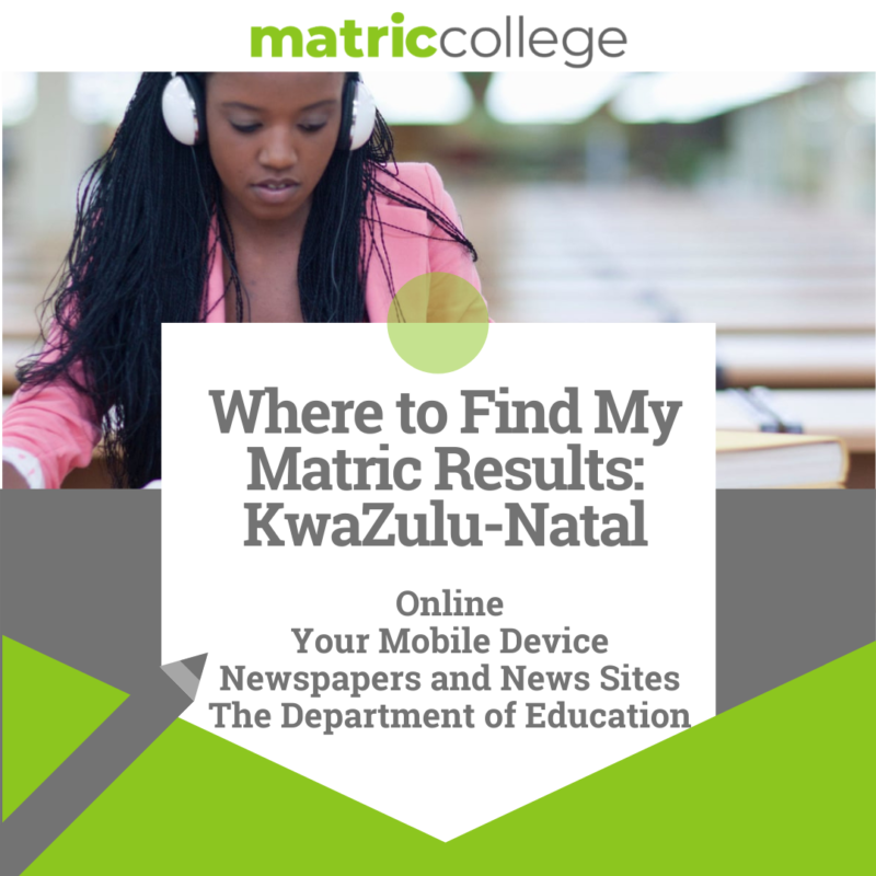Where can I find My Matric Results: KwaZulu Natal 2020/2021