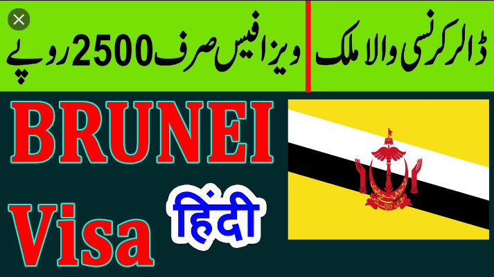 brunei visit visa fee for pakistani