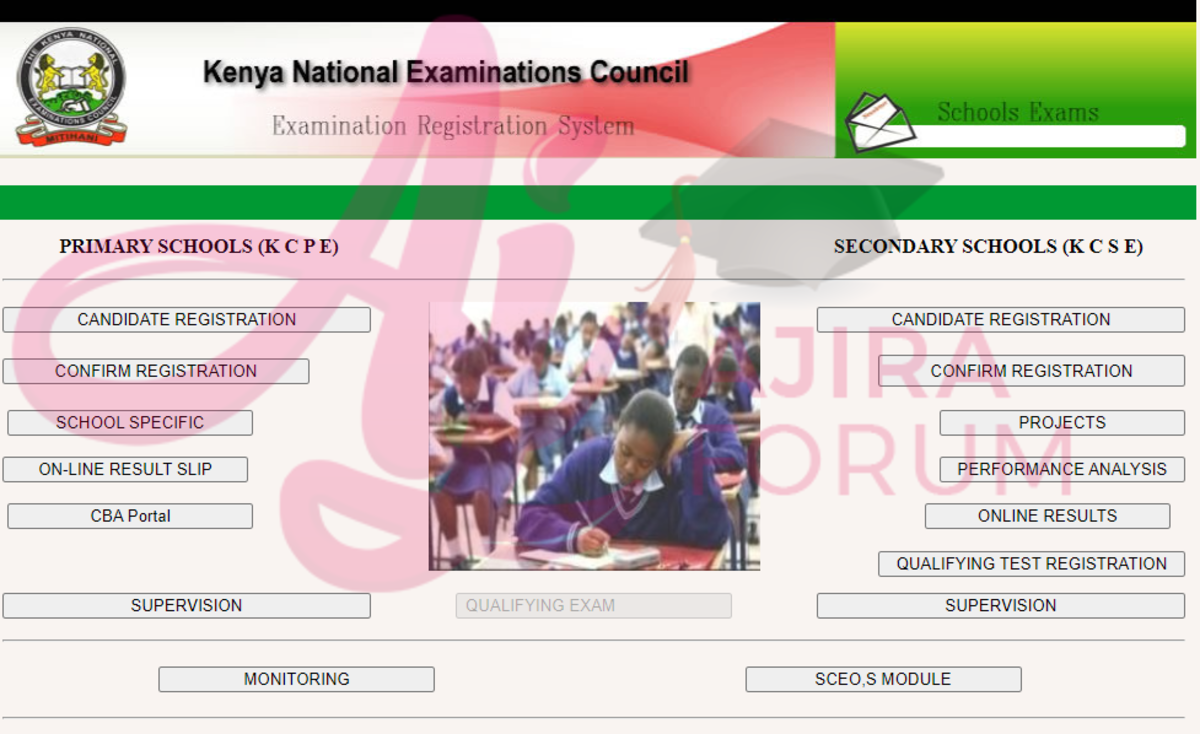 How to Login and Register on KCPE Portal