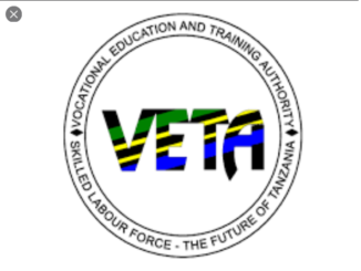 VETA Online Admission form | Fomu za kujiunga VETA-  Vocational Education and Training Authority - www.veta.go.tz