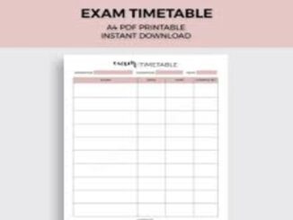 VCE/ VCAA Exam Timetable 2022 PDF-Check Out The Exam Dates For VCAA Examinations 2022