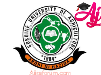 Job Opportunities at Sokoine University of Agriculture SUA February 2022