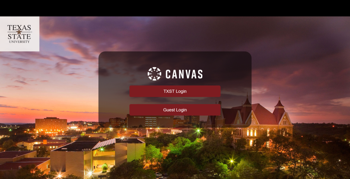 How to Log into Texas State Canvas 