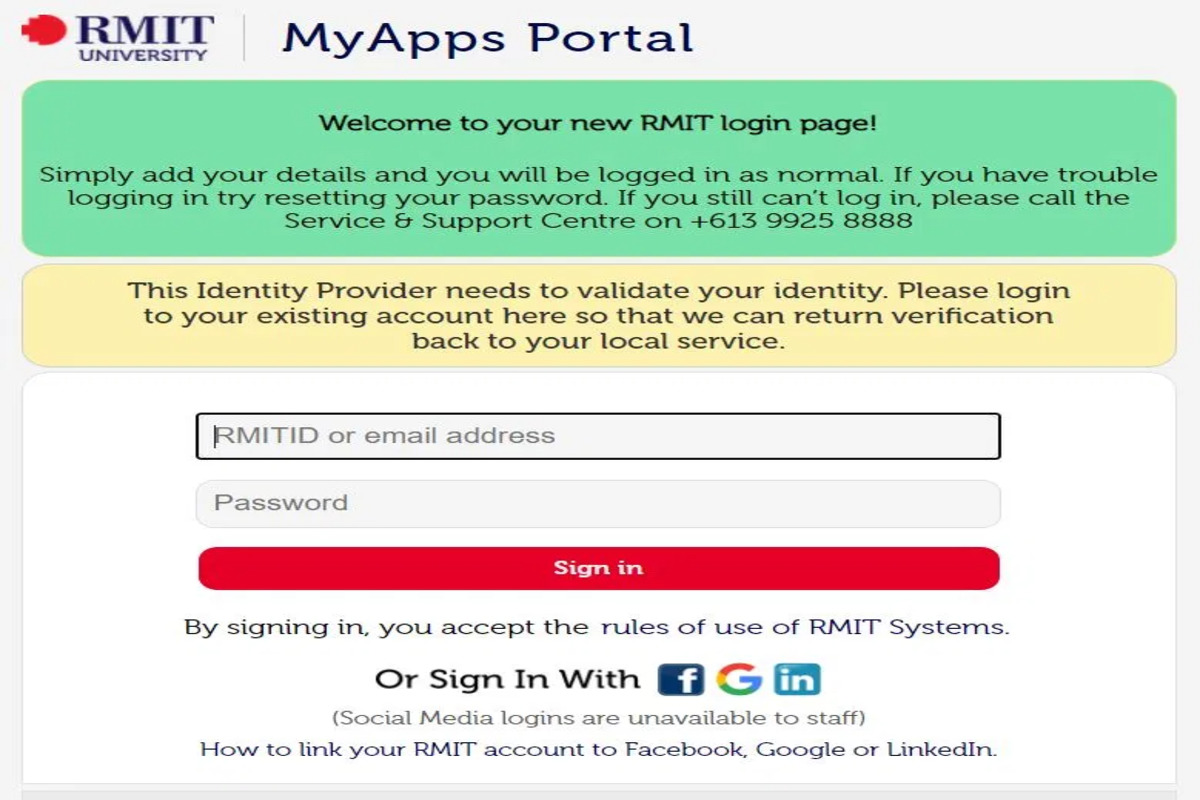 How to login to rmit canvas