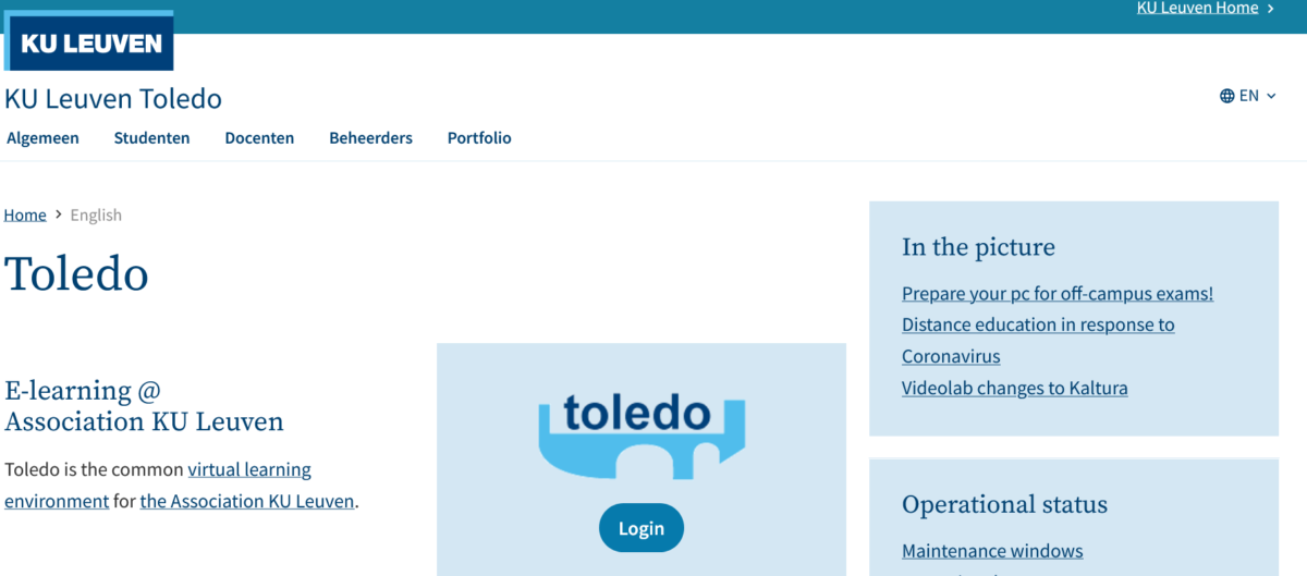 Toledo Kuleuven: Helpful Guide to Access Ku Leuven Toledo Central