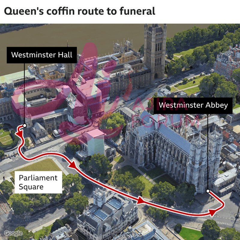 Queen's Elizabeth funeral Arrangement Time and Plan Schedule