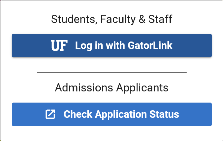 How to log into UF email