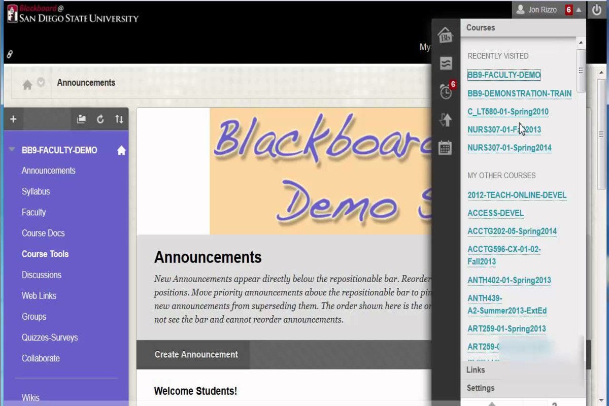 SDSU Blackboard Login & Register