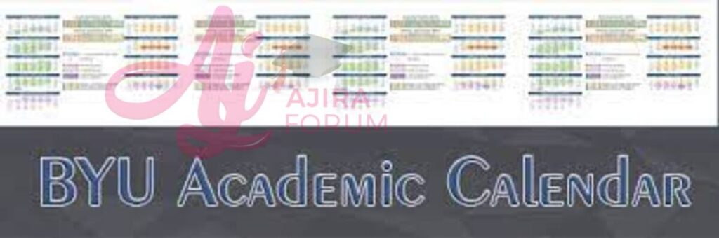 BYU Academic Calendar 2022/2023: Important Dates & Deadlines