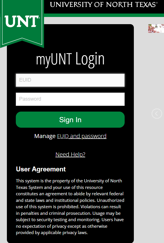 How to register for classes at UNT