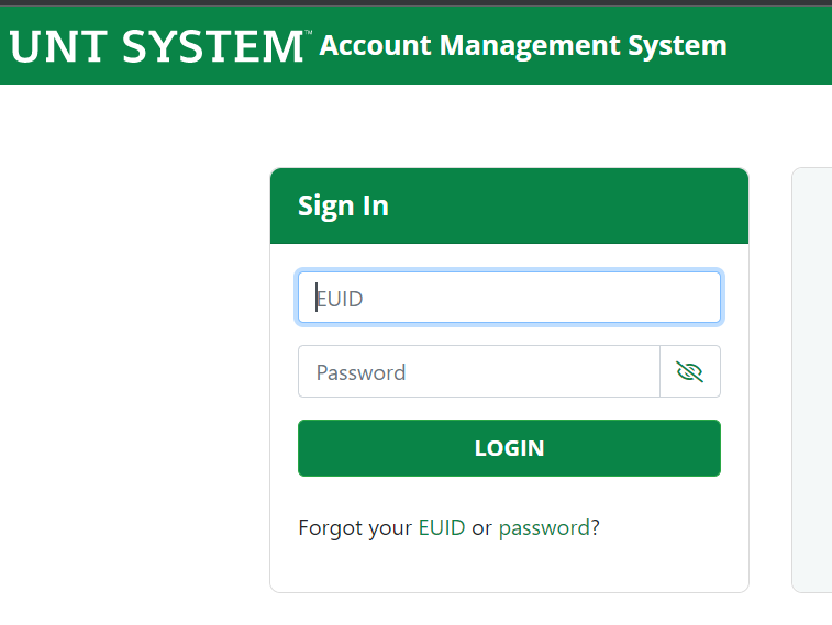 How to change EUID Password?