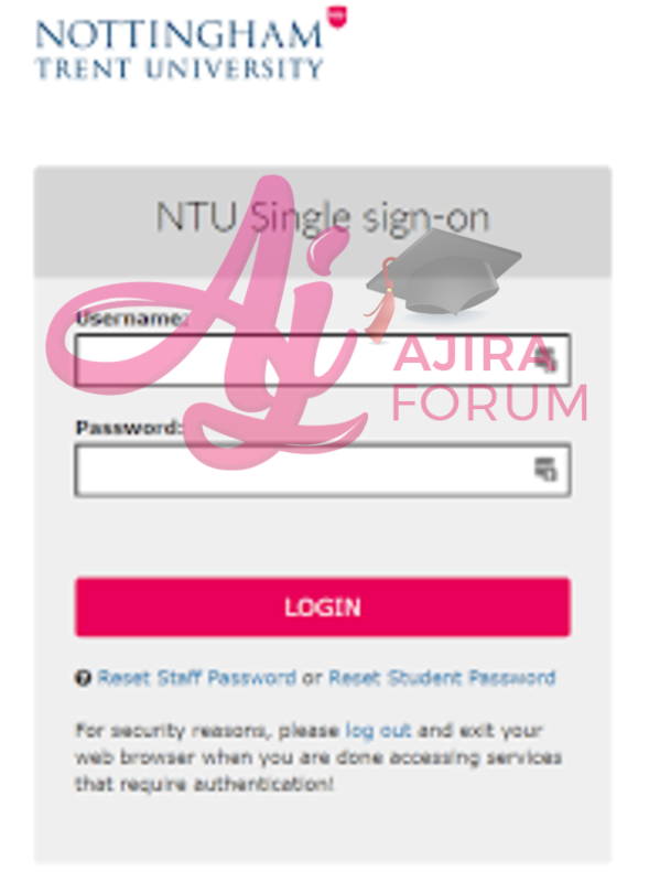 How to log into ntu now