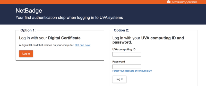 How to log into uva sis