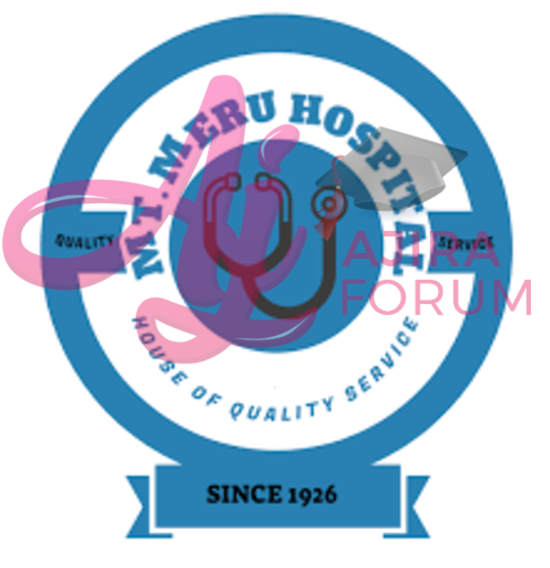 Job Vacancies at Mount Meru Hospital Arusha November 2022