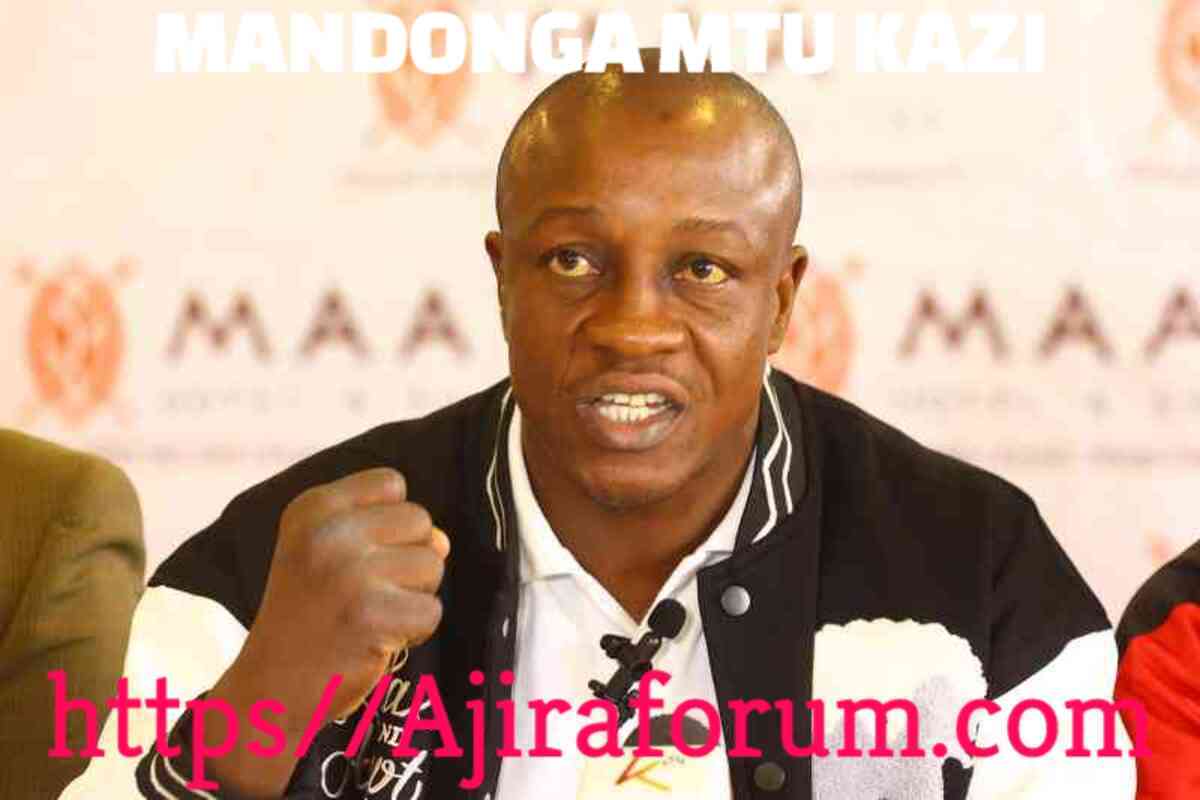 Mandonga Mtu kazi Age,Profile,Family and Everything About Kareem Mandonga