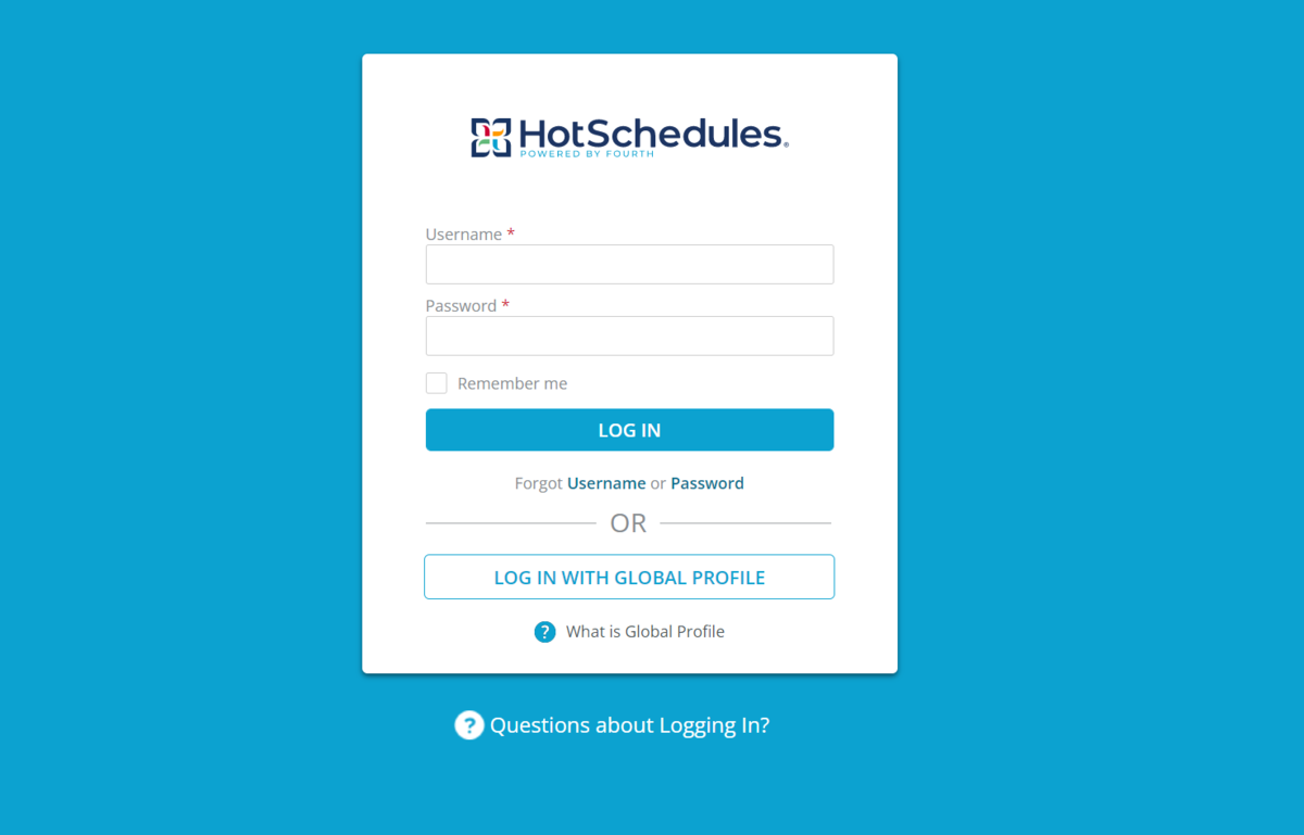 Hotschedules Login & Sign Up Complete Guide How to Access hotschedules.com