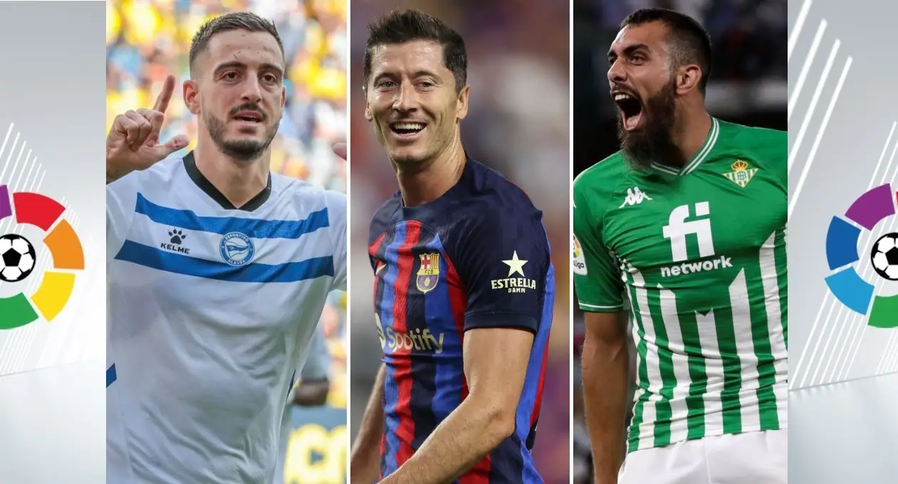 La Liga top scorers 2022/2023: Benzema, Lewandowski & players in Golden Boot race